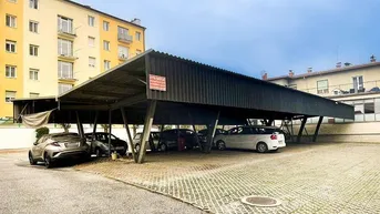 Expose Überdachter und versperrter Autoabstellplatz im Zentrum von Graz
