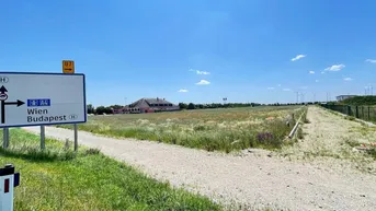 Expose Top-Lage: Gewerbegrundstück ab ca. 3000m² Grenzstation Österreich Ungarn A4, Bahn
