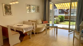 Expose Seeseitige 2-Zimmer-EG-Wohnung mit Terrasse und Garten in Weyregg am Attersee