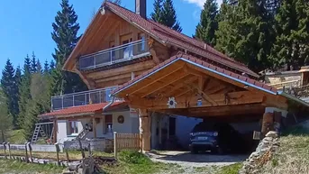Expose Hochrindl-Kärnten Bestlage mit Traumblick exclusives Rundstammhaus incl. Ferienwohnung