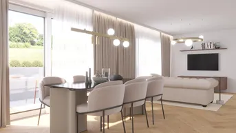 Expose *MONA RESIDENCE* 3-Zimmer-Erdgeschosswohnung mit zwei Loggien und eigenem Garten***