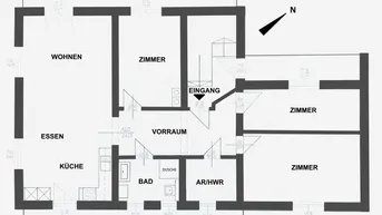 Expose Sanierte 97m2 4-Zimmer-Wohnung mit großzügiger Dachterrasse und Balkon