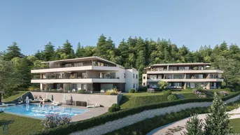 Expose Seeblick und Infinity Pool - Leben, wo andere Urlaub machen – The Lakes in Pörtschach am Wörthersee