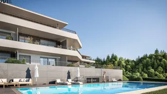 Expose Seeblick und Infinity Pool - Leben, wo andere Urlaub machen – The Lakes in Pörtschach am Wörthersee