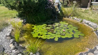 Expose Wohnung mit alleiniger Nutzungsmöglichkeit einer ca. 600 m² großen Gartenfläche!