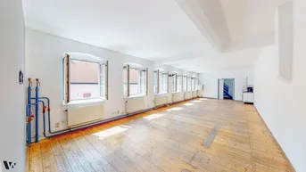 Expose BÜRO IM LOFT | EINZIGARTIGES HOFHAUS MIT GROSSZÜGIGER GARAGE IN WIEN-NEUBAU