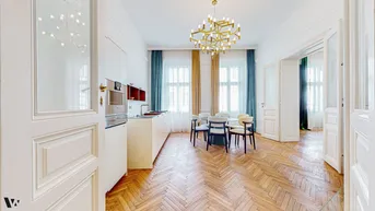 Expose EXTRAVAGANTE 4-ZIMMER-ALTBAUWOHNUNG IN MARIAHILFER BESTLAGE