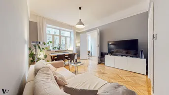 Expose ALTBAUFLAIR IN 1090 WIEN | PERFEKT AUFGETEILTE 3-ZIMMERWOHNUNG