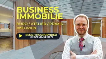 Expose EINZIGARTIGES ATELIER MIT ÜBERDACHTEM INNENHOF | VIDEO-PRÄSENTATION