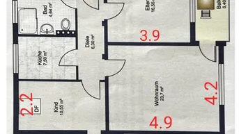 Expose Gemütliche Wohnung mit Balkon in Radfeld