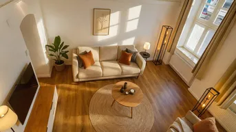 Expose Wohnen wie ein Kunstwerk – Altbau im EG mit Ateliercharme | nähe Radetzkyplatz