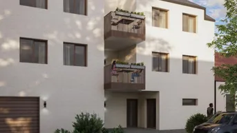Expose Erstbezug!Charmante 2-Zimmer Wohnung mit Balkon in Mannswörth