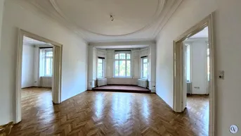 Expose Altbauetage mit Grünblick bei Schloss Schönbrunn - 7 Zimmer