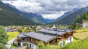 Expose Modernes Chalet in Skiliftnähe mit Blick über Waidring