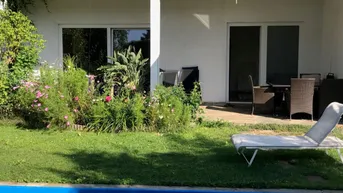 Expose Bungalow mit Privatpool in Klosterneuburg – nur 20 min. ins Wiener Stadtzentrum