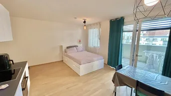 Expose ab 01.12. verfügbar: smarte 1-Zimmer Wohnung mit großzügiger Freifläche!