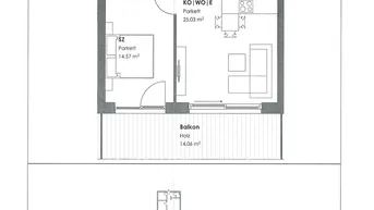 Expose 2-Zimmer Wohnung mit Balkon