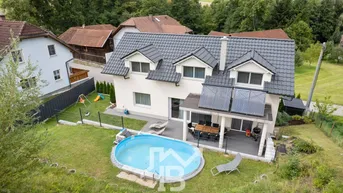 Expose Traumhaftes Einfamilienhaus mit guter Ausstattung, großem Garten und Pool