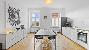 Expose Spittelwiese - Zentrale 2-Zimmer-Altbauwohnung mit Flair!