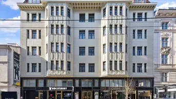 Expose Rohdiamant in 1090 Wien: 138 m² Altbauwohnung mit Klopfbalkon und großzügigen Fensterfronten