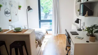Expose Voll möbliertes Studio bis 31.09, bei Bedarf auch länger! / Fully Furnished Studio Until 30th September - Extendable if Needed!