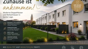 Expose ****NEUBAU****Reihen- und Doppelhäuser in 3130 Herzogenburg ***Bezugsfertig im JUNI ***