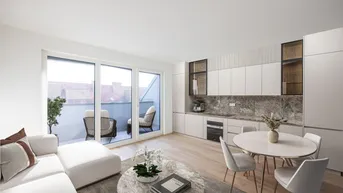 Expose FAMILIENFREUNDLICHE DG-MAISONETTE + 2 TERRASSEN NAHE STADTPARK/ROCHUSMARKT (U4,U3)