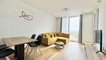 Expose SKYLIVING - VOLLMÖBLIERTE 2 ZIMMER MIT LOGGIA + POOL + SAUNA + FITNESS (18.STOCK)