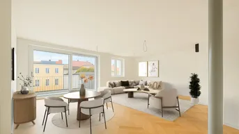 Expose GESTALTUNGSMÖGLICHKEITEN - NEUE DG-WOHNUNG MIT 3 ODER 4 ZIMMERN NAHE U3