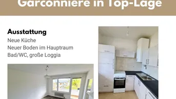 Expose Schöne 1-Zimmer-Wohnung mit Einbauküche in Toplage