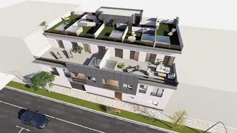 Expose Schönes modernes Penthouse mit Infinity-Pool auf dem Solarium