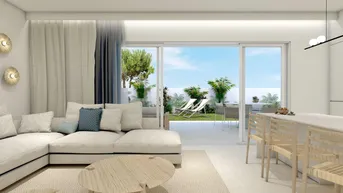 Expose Erdgeschosswohnung ganz nah am Meer mit Pool