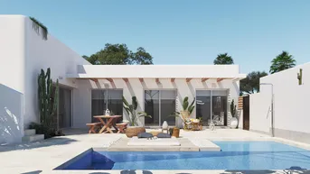 Expose Luxuriöse ebenerdige Villa mit Pool und Keller