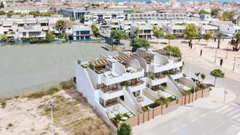 Expose Bungalows in unmittelbarer Nähe zum Meer mit toller Aussicht und einem Oasenpool