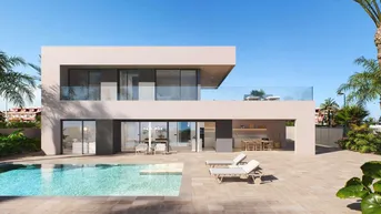 Expose Ultimative Luxusvillen mit Pool, Garage und individuell gestaltet.