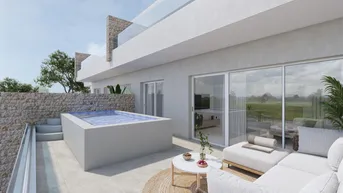 Expose Penthouse mit privatem Pool und Meerblick