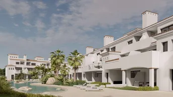Expose Luxuriöse Garten und Golfapartments direkt am Meer