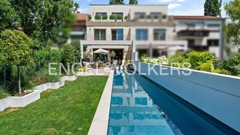 Expose Moderne Doppelhaushälfte mit Pool, Sauna und großzügigem Raumkonzept