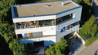 Expose Zukunftsorientiertes, architektonisches Meisterwerk mit 360° Blick in Klosterneuburg