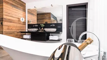 Expose Zweitwohnsitz: Luxuriöse Gartenmaisonette in exklusiver Ski In/Ski Out Lage von Leogang!