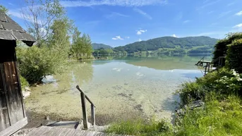 Expose Luxus-Triplex-Townhouse am Mondsee mit Seegrund: Neubau Erstbezug mit 6,5 Zimmern, Lift, Garten und Terrassen