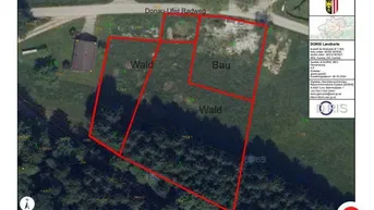 Expose Ruhelage 3800m2 in der Schlögener Schlinge, - an der Donau ! 800m2 Baugrund mit 3000m2 Wald 