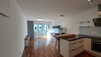 Expose Moderne geräumige Zweizimmerwohnung - barrierefrei, errichtet im Passivhausstandard mit 6m2 Loggia und Tiefgaragenstellplatz. 