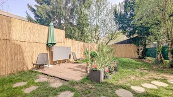 Expose Ruheoase mit Pool &amp; Eigengarten! 3 Zimmer-Wohnung im charmanten Grätzl Mauer!