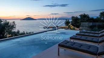 Expose Villa mit Meerblick und Infinity-Pool auf der Insel Ugljan