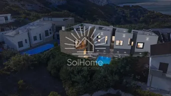 Expose Luxusvilla mit Panoramablick auf das Meer auf der Insel Pag, in der Nähe von Zadar – Kroatien