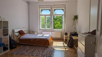 Expose 25 qm großes, helles Zimmer direkt am Augarten in netter WG