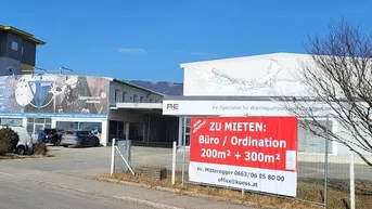 Expose *300 m² + 200m² Büro + 70m² Lagerfläche sehr günstig zu mieten