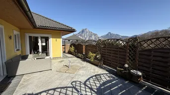 Expose Ruhig. Idyllisch. Mit Bergblick – 4-Zimmer-Bungalow in Traunkirchen!