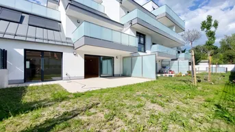 Expose TRAUMHAFTE GARTENWOHNUNG MIT SEHR GUTER RAUMAUFTEILUNG - GROSSZÜGIGE WOHNKÜCHE UND 3 SCHLAFZIMMER